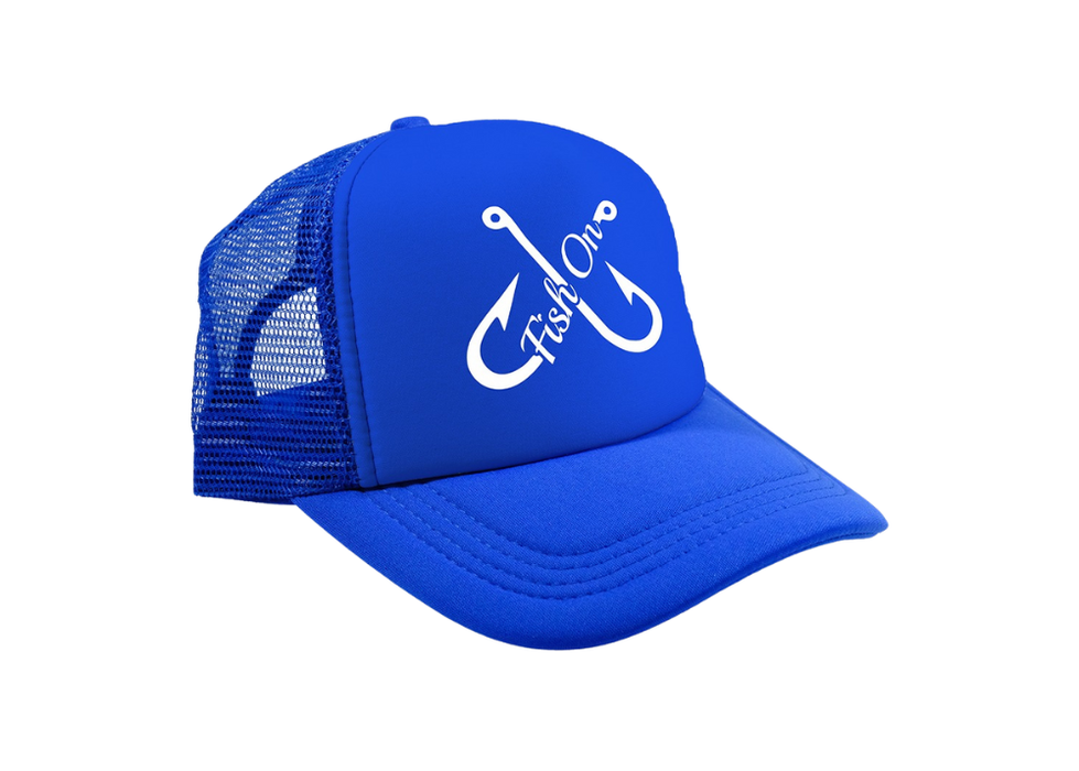 BLUEFIN FISH ON CAP