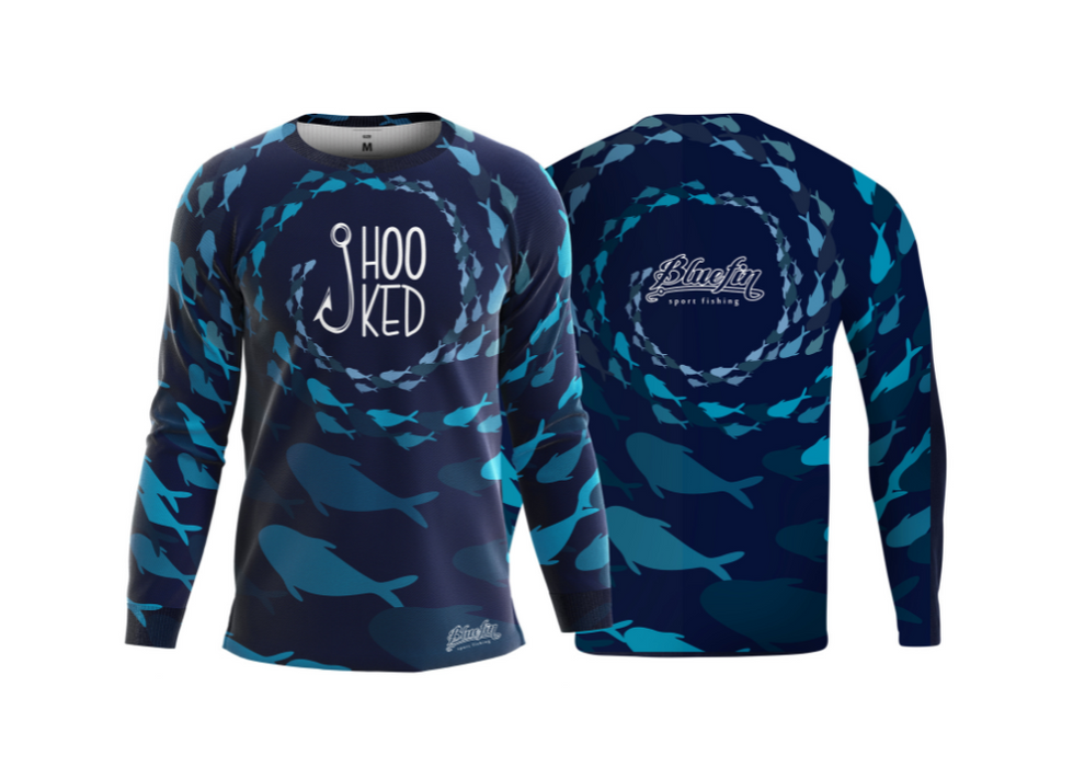 BLUEFIN HOOKED UV LONG SLEEVE SHIRT