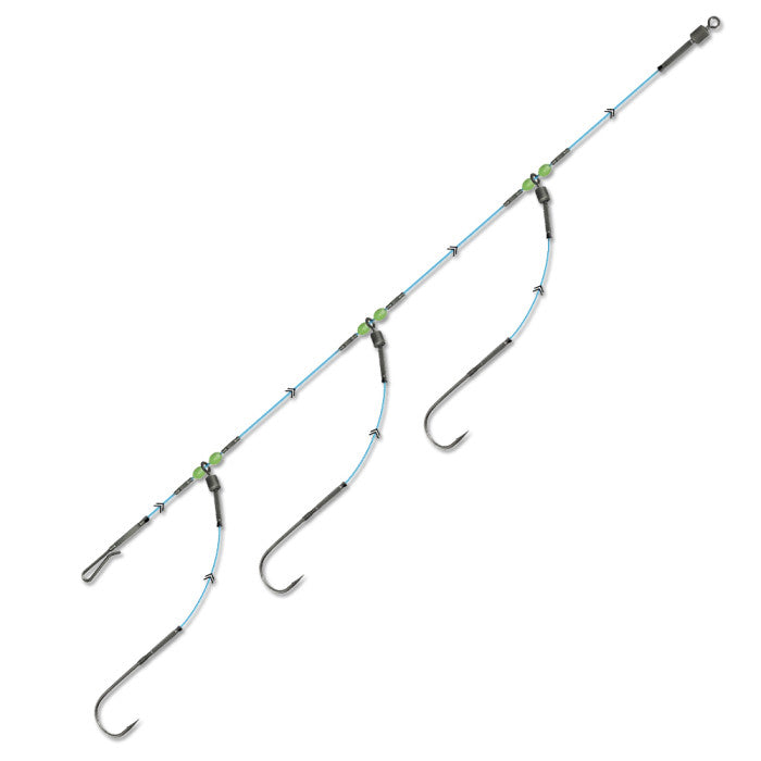 LYNX THREE HOOK FLAPPER RIG