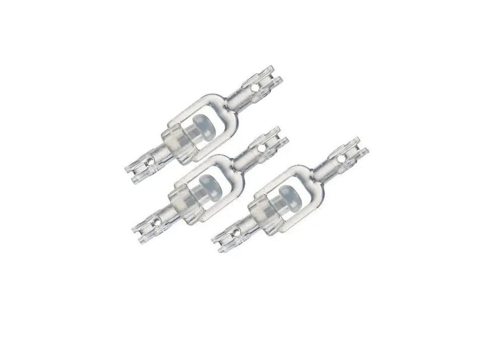 AQUATEKO "CRYSTAL CLEAR" INVISASWIVEL 12 LB - 5 PCS Swivels - Eprofishing Egypt