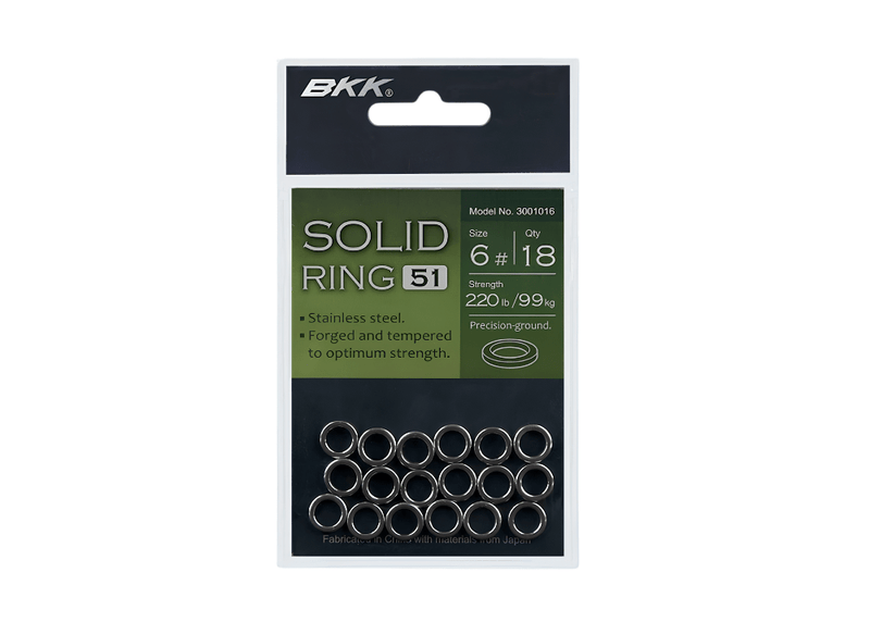 BKK Solid Ring 51 3 - 18 pcs Terminal Tackle - Eprofishing Egypt