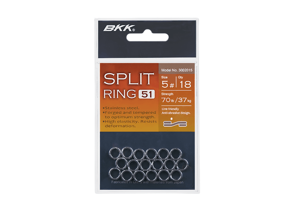 BKK Split Ring 51 2 - 18 pcs Terminal Tackle - Eprofishing Egypt