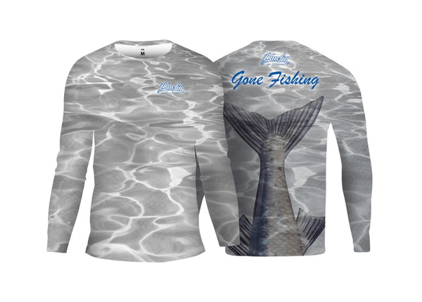 BLUEFIN GONE FISHING VOL.2 UV LONG SLEEVE SHIRT S Apparel - Eprofishing Egypt