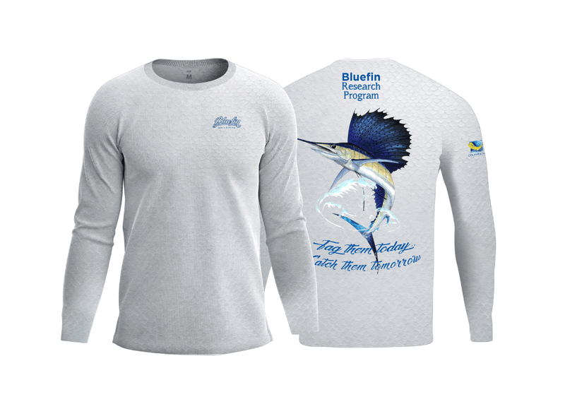 BLUEFIN SAILFISH TAG & RELEASE UV LONG SLEEVE SHIRT S Apparel - Eprofishing Egypt