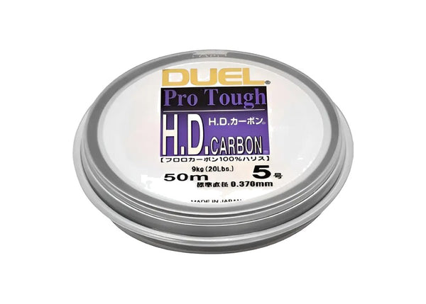 Duel H.D.Carbon Fluorocarbon 100% 50M H810 / 8 lb / 50 m Line - Eprofishing Egypt