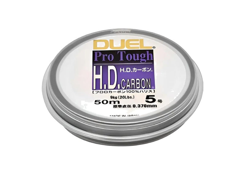 Duel H.D.Carbon Fluorocarbon 100% 50M H810 / 8 lb / 50 m Line - Eprofishing Egypt