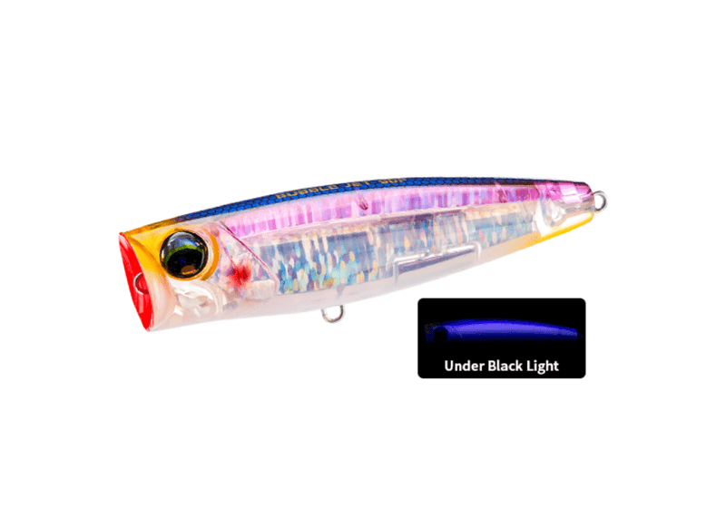 DUEL L - BLUE BUBBLE JET FLOATING 120mm / 45g Popper - Eprofishing Egypt