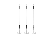 LURE US IN 60LB/140MM SIZE 2 TREBLE HOOK ASSEMBLIES Terminal Tackle - Eprofishing Egypt