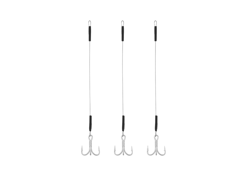 LURE US IN 60LB/140MM SIZE 2 TREBLE HOOK ASSEMBLIES Terminal Tackle - Eprofishing Egypt