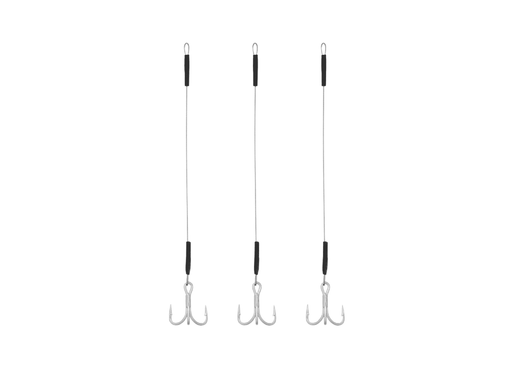 LURE US IN 60LB/140MM SIZE 2 TREBLE HOOK ASSEMBLIES Terminal Tackle - Eprofishing Egypt