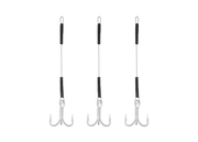 LURE US IN 60LB/80MM SIZE 2 TREBLE HOOK ASSEMBLIES Terminal Tackle - Eprofishing Egypt