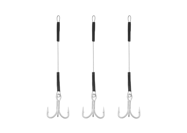 LURE US IN 60LB/80MM SIZE 2 TREBLE HOOK ASSEMBLIES Terminal Tackle - Eprofishing Egypt