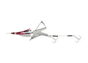 LURE US IN REAPER RIG (MEDIUM) - FULL ASSEMBLY Red/Silver Terminal Tackle - Eprofishing Egypt
