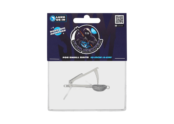 LURE US IN REAPER RIG (SMALL) - BARE - SLIM REAPER Transparent Red Terminal Tackle - Eprofishing Egypt