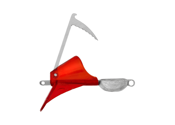 LURE US IN REAPER RIG (SMALL) - BARE - SLIM REAPER Transparent Red Terminal Tackle - Eprofishing Egypt