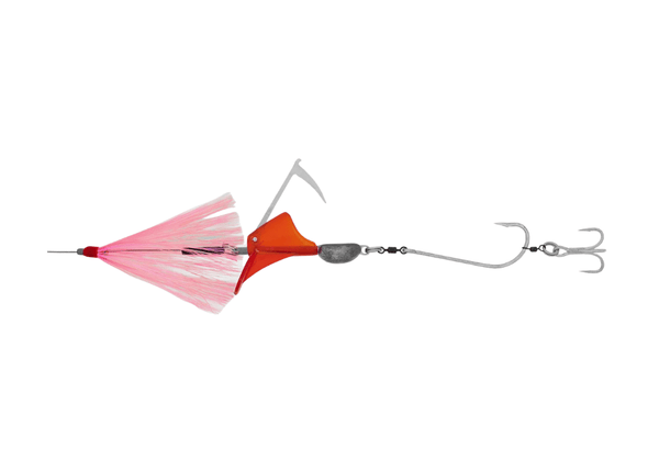LURE US IN REAPER RIG (SMALL) - FULL ASSEMBLY - SLIM REAPER Transparent Red Terminal Tackle - Eprofishing Egypt