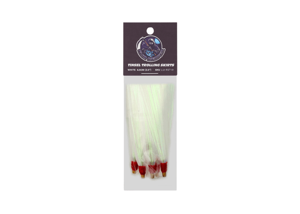 LURE US IN TINSEL RIG SKIRTS White Terminal Tackle - Eprofishing Egypt
