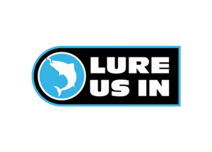 Lure us in logo