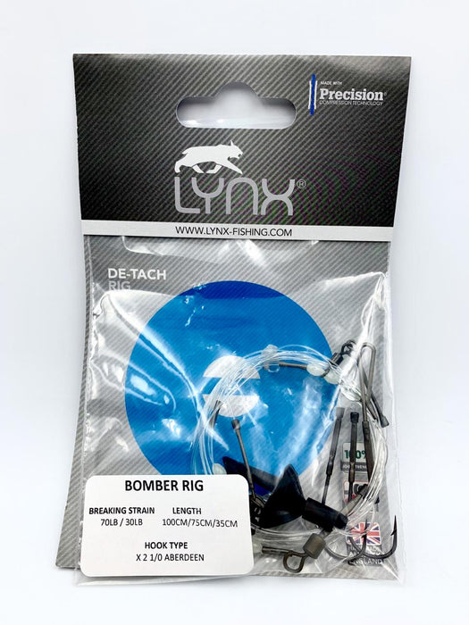 LYNX DE - TACH BOMBER RIG 1/0 - 70lb/30lb - 100cm/75cm/35cm Rigs - Eprofishing Egypt