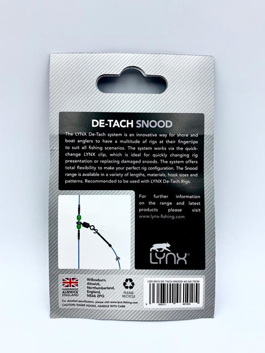LYNX DE - TACH PENNEL SNOOD 3/0 & 4/0 - 60lb - 75cm Rigs - Eprofishing Egypt