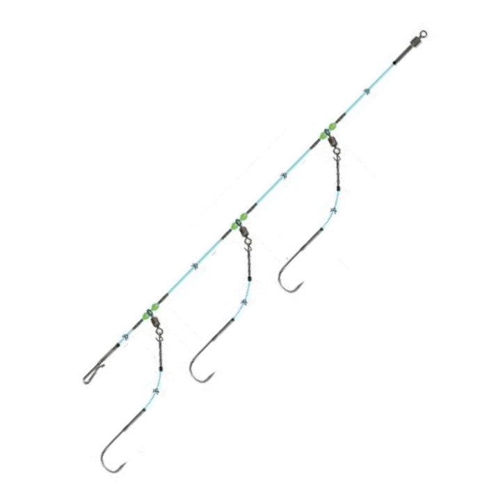 LYNX DE - TACH THREE HOOK RIG 1/0 - 70lb/30lb - 150cm/35cm Rigs - Eprofishing Egypt