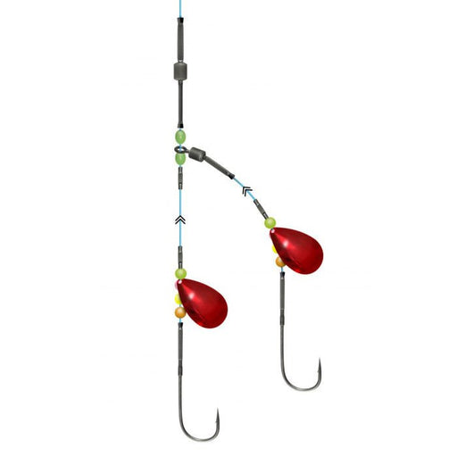 LYNX FLOWING PLAICE RIG 2/0 - 30lb - 145cm/20cm Rigs - Eprofishing Egypt