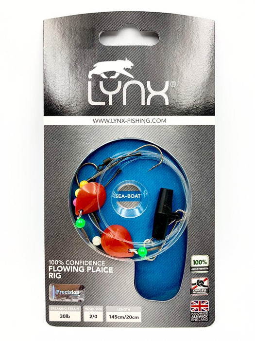 LYNX FLOWING PLAICE RIG 2/0 - 30lb - 145cm/20cm Rigs - Eprofishing Egypt