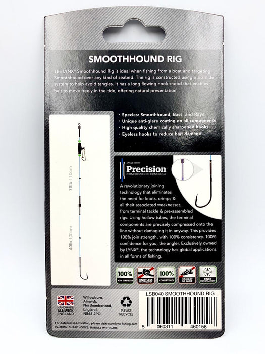 LYNX SMOOTHOUND BOAT RIG 4/0 - 70lb/40 lb - 110cm/100cm - Eprofishing Egypt