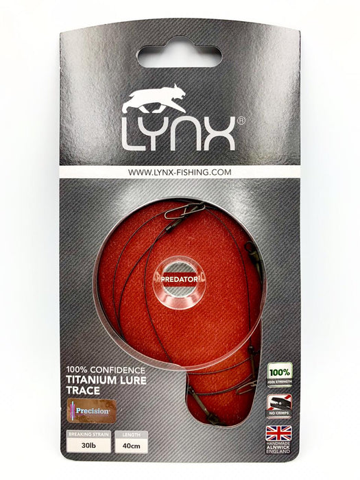 LYNX TITANIUM LURE TRACE 30 lb - 40 cm - 2 pcs - Eprofishing Egypt