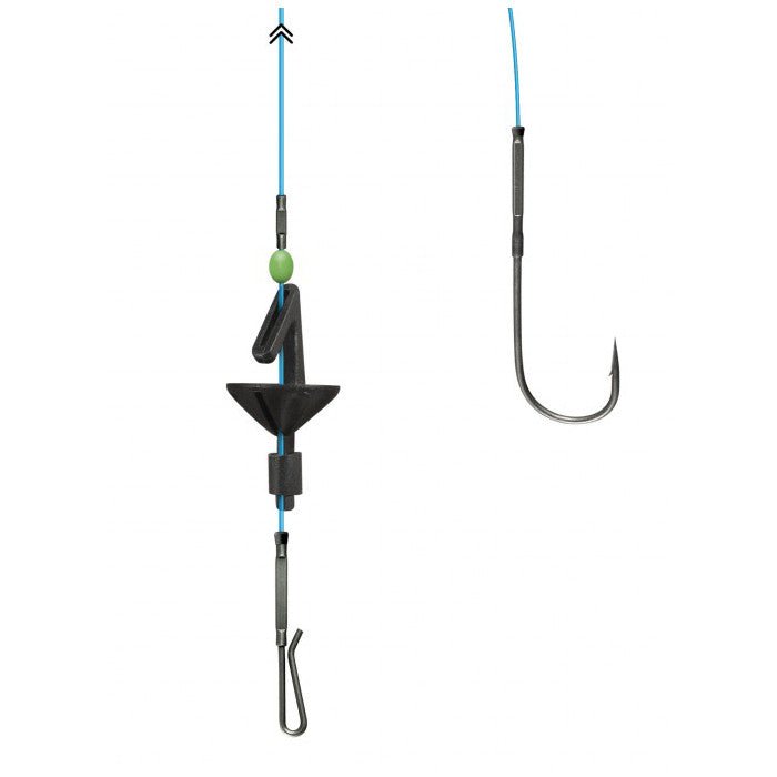 LYNX TWO HOOK BOMBER RIG 1/0 - 70lb/30lb - 100cm/75cm/35cm Rigs - Eprofishing Egypt