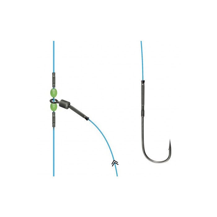 LYNX TWO HOOK BOMBER RIG 1/0 - 70lb/30lb - 100cm/75cm/35cm Rigs - Eprofishing Egypt