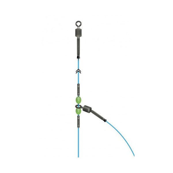LYNX TWO HOOK BOMBER RIG 1/0 - 70lb/30lb - 100cm/75cm/35cm Rigs - Eprofishing Egypt