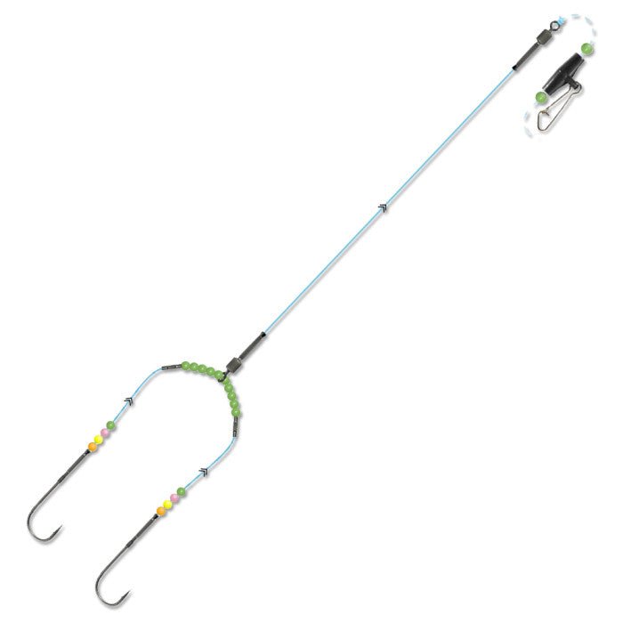 LYNX WISHBONE BOAT RIG 2/0 - 70lb/30lb - 100cm/60cm Rigs - Eprofishing Egypt