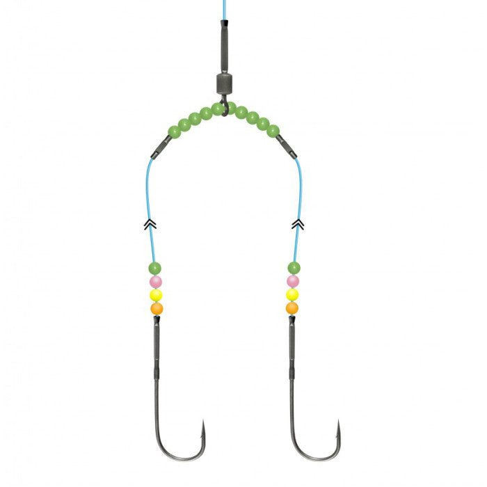 LYNX WISHBONE BOAT RIG 2/0 - 70lb/30lb - 100cm/60cm Rigs - Eprofishing Egypt