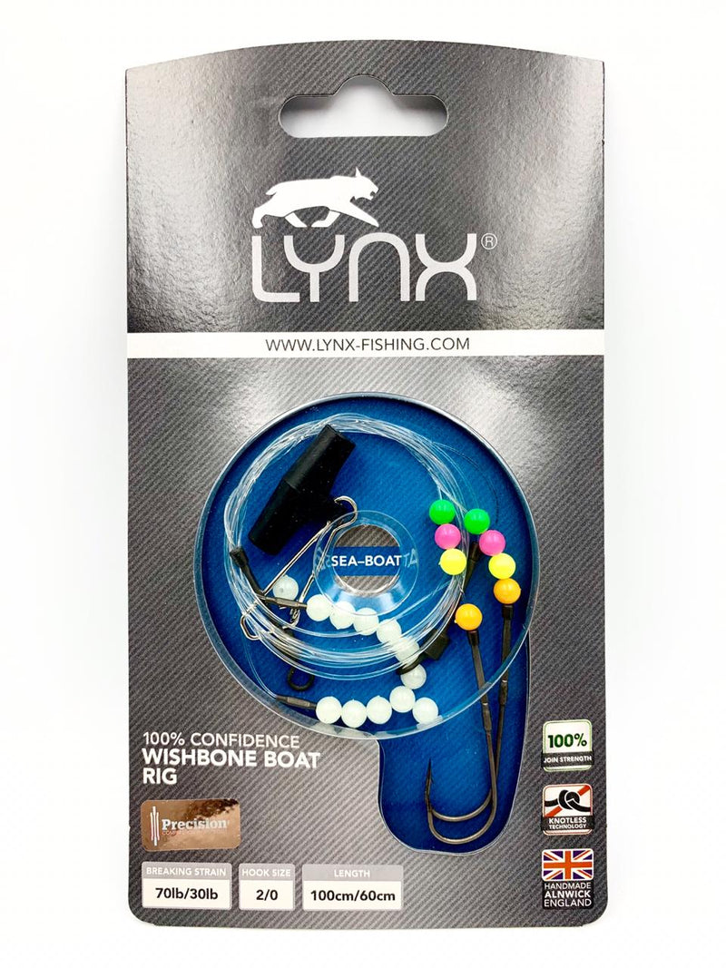 LYNX WISHBONE BOAT RIG 2/0 - 70lb/30lb - 100cm/60cm Rigs - Eprofishing Egypt