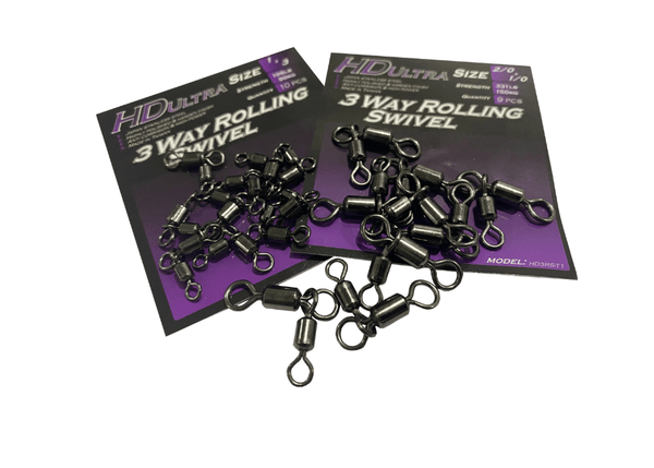 OCEANS LEGACY HDULTRA 3 WAY ROLLING SWIVEL 2/0 x 1/0 - 9 pcs Terminal Tackle - Eprofishing Egypt