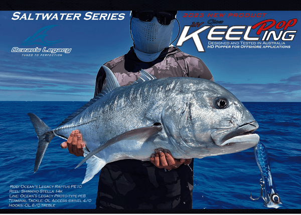 OCEANS LEGACY KEELING POP UNRIGGED 170mm / 67g Lure - Eprofishing Egypt