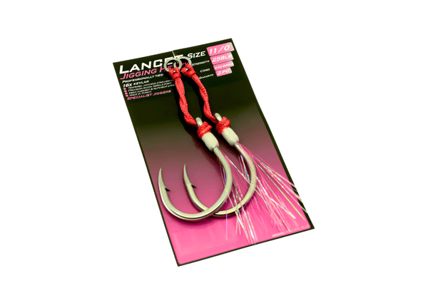 OCEANS LEGACY LANCET HEAVY JIGGING ASSIST KEVLAR 11/0 - 2pc Hook - Eprofishing Egypt