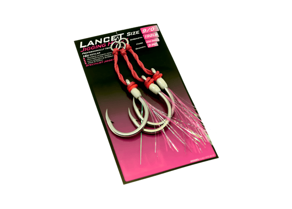 OCEANS LEGACY LANCET HEAVY JIGGING ASSIST KEVLAR 9/0 - 3pc Hook - Eprofishing Egypt
