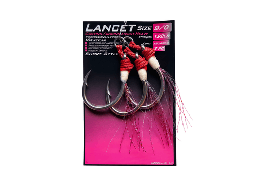 OCEANS LEGACY LANCET JIGGING ASSIST - HEAVY CASTING 7/0 - 3pc Hook - Eprofishing Egypt