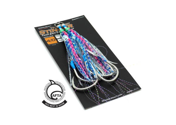OCEANS LEGACY TAKO BAIT STINGER TWIN ASSIST 1/0 - 2pc Hook - Eprofishing Egypt
