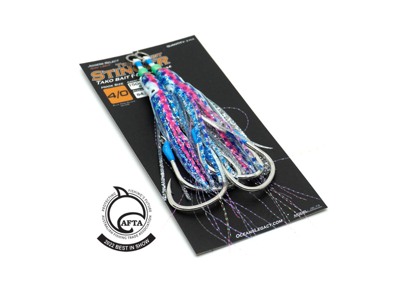 OCEANS LEGACY TAKO BAIT STINGER TWIN ASSIST 1/0 - 2pc Hook - Eprofishing Egypt