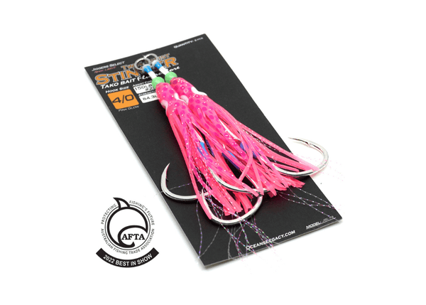 OCEANS LEGACY TAKO BAIT STINGER TWIN ASSIST 1/0 - 2pc Hook - Eprofishing Egypt