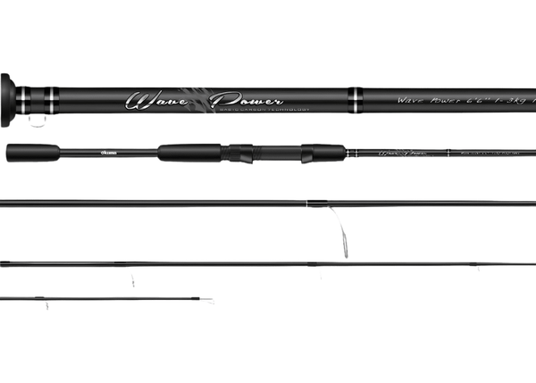 OKUMA WAVE POWER SPIN ROD WP-S-902H / 30-100g / 2.74m Rod - Eprofishing Egypt