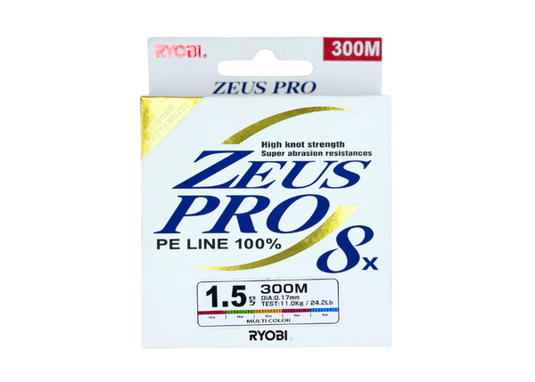 RYOBI ZEUS PRO BRAID 300M 0.10mm Line - Eprofishing Egypt