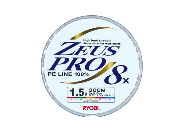 RYOBI ZEUS PRO BRAID 300M 0.10mm Line - Eprofishing Egypt