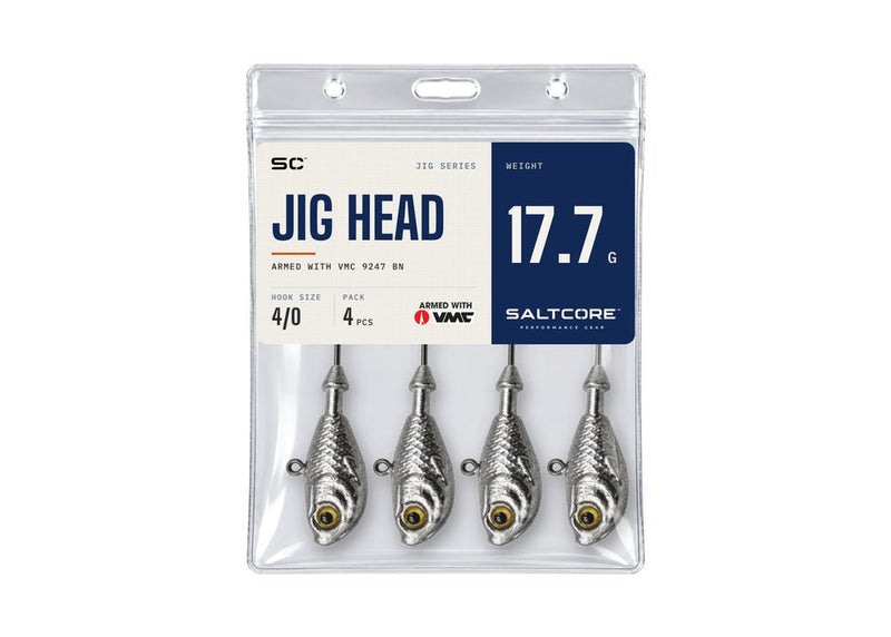 Saltcore Baitfish Jig Head 17.7g - 4pc Hook - Eprofishing Egypt