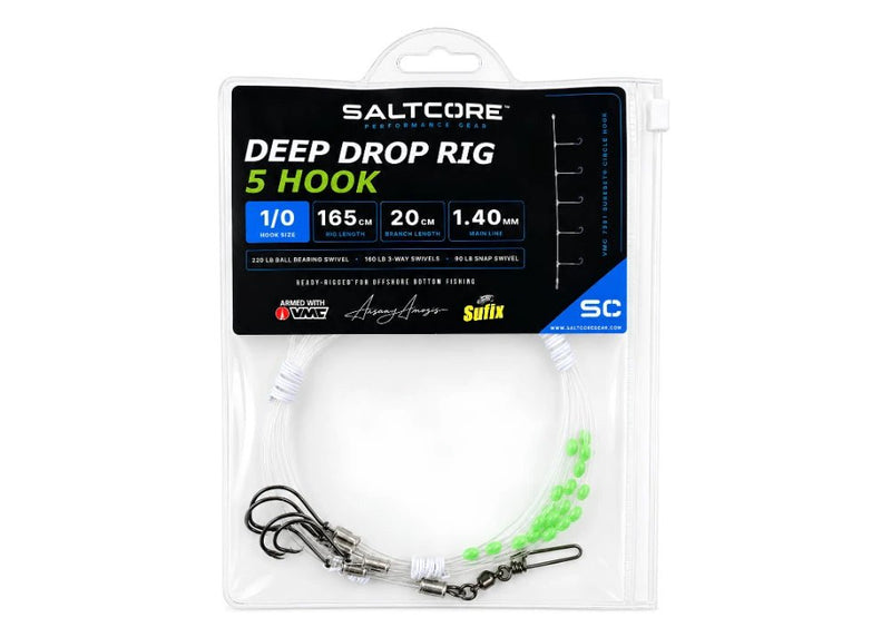 Saltcore Deep Drop Rig 1/0 Terminal Tackle - Eprofishing Egypt