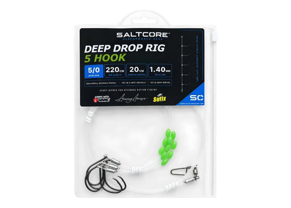 Saltcore Deep Drop Rig 3/0 Terminal Tackle - Eprofishing Egypt