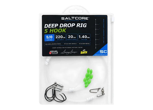 Saltcore Deep Drop Rig 3/0 Terminal Tackle - Eprofishing Egypt